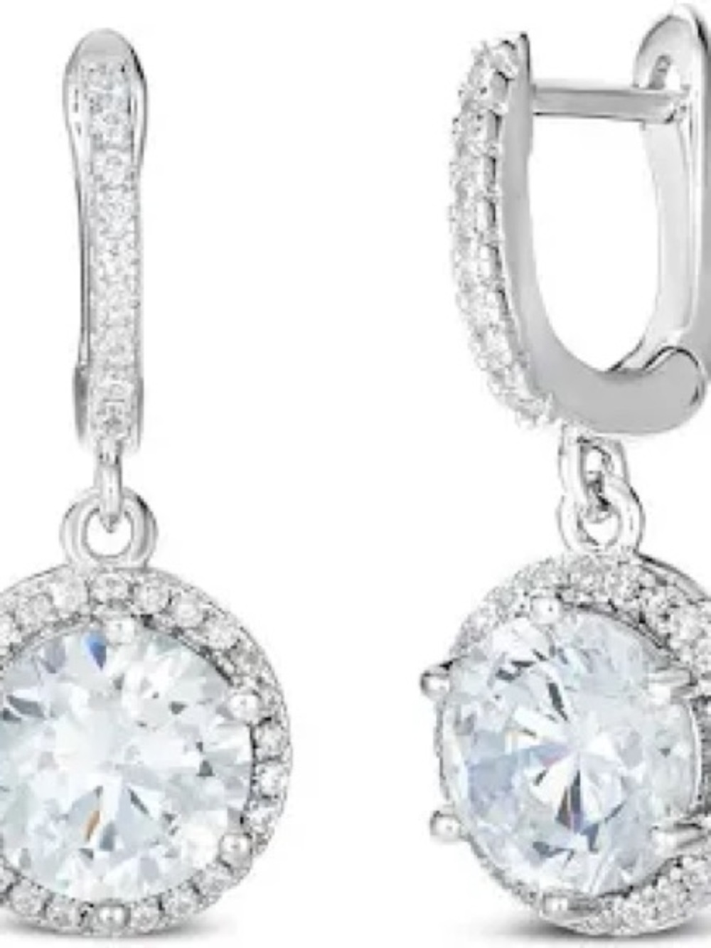 Lafonn Halo Huggie earrings